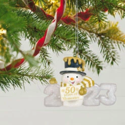 Lovely Souvenir Store -Lovely Souvenir Store 2023 With Snowman Keepsake Ornament 1999QXC5622 02