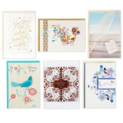 Hallmark Assorted Cards For All Occasions In Floral Organizer Box, Box Of 24 -Lovely Souvenir Store 24 Cards for AllOccasions in Floral Organizer Box 5EDX3457 06