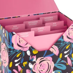 Hallmark Assorted Cards For All Occasions In Floral Organizer Box, Box Of 24 -Lovely Souvenir Store 24 Cards for AllOccasions in Floral Organizer Box 5EDX3457 08