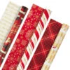Hallmark Red And Gold 3-Pack Reversible Christmas Wrapping Paper, 120 Sq. Ft. -Lovely Souvenir Store 3Pack Red and Gold Reversible Christmas Wrapping Paper 5JXW1029 01