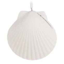 Hallmark A Heart Remembered 2023 Porcelain Ornament 13 Hallmark A Heart Remembered 2023 Porcelain Ornament -Lovely Souvenir Store A Heart Remembered Seashell Keepsake Ornament 1799QHX3037 06