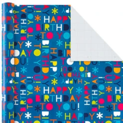 Hallmark All Occasions Wrapping Paper Rolls, 6 Pack -Lovely Souvenir Store All Occasions Wrapping Paper Rolls 6 Pack 5JXW1745 04