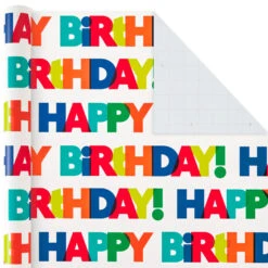 Hallmark All Occasions Wrapping Paper Rolls, 6 Pack -Lovely Souvenir Store All Occasions Wrapping Paper Rolls 6 Pack 5JXW1745 09