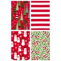 Hallmark Assorted 12-Pack Designed Christmas Shirt Boxes -Lovely Souvenir Store Assorted 12Pack Designed Christmas Shirt Boxes 5XBC1096 05