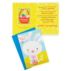 Hallmark Assorted Baby's First Holiday Celebrations Cards, Pack Of 5 -Lovely Souvenir Store Assorted Babys First Year Holiday Cards for Baby 1499RZC1011 03
