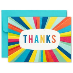 Hallmark Assorted Modern Lettering Blank Note Cards, Box Of 24 -Lovely Souvenir Store Assorted Modern Lettering Blank Note Cards 1499TYN2430 07