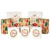 Hallmark Assorted Holiday Merry 8-Pack Small, Medium And Large Christmas Gift Bags -Lovely Souvenir Store Assorted Small Large Holiday Prints Christmas Gift Bags 5XGB1412 01