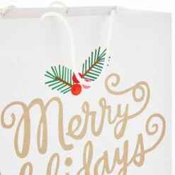 Hallmark Assorted Holiday Merry 8-Pack Small, Medium And Large Christmas Gift Bags -Lovely Souvenir Store Assorted Small Large Holiday Prints Christmas Gift Bags 5XGB1412 04