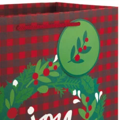 Hallmark Assorted Rustic Designs 8-Pack Small, Medium And Large Christmas Gift Bags -Lovely Souvenir Store Assorted Small Large Rustic Christmas Gift Bags 5XGB4894 04