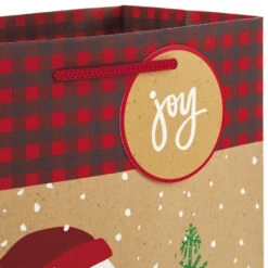 Hallmark Assorted Rustic Designs 8-Pack Small, Medium And Large Christmas Gift Bags -Lovely Souvenir Store Assorted Small Large Rustic Christmas Gift Bags 5XGB4894 05