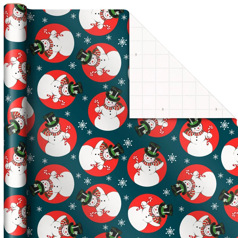 Hallmark Very Vintage Christmas 3-Pack Assortment Wrapping Paper, 120 Sq. Ft. - Image 7