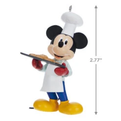 Hallmark Disney All About Mickey! Baker Mickey Ornament -Lovely Souvenir Store Baker Mickey With Cookie Sheet Keepsake Ornament 1699QXR8187 03