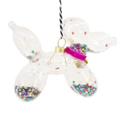 Signature Balloon Dog Premium Glass Hallmark Ornament 9 Signature Balloon Dog Premium Glass Hallmark Ornament -Lovely Souvenir Store Balloon Animal Dog Premium Glass Christmas Ornament 1HDL2168 06