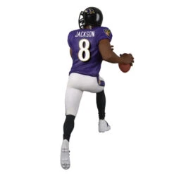 Hallmark NFL Baltimore Ravens Lamar Jackson Ornament -Lovely Souvenir Store Baltimore Ravens Lamar Jackson Keepsake Ornament 2299QXI7167 06