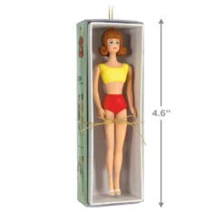 Hallmark Barbie™ Barbie's Best Friend, Midge™ Ornament -Lovely Souvenir Store Barbie Midge in Box Keepsake Ornament 1899QXI7009 03