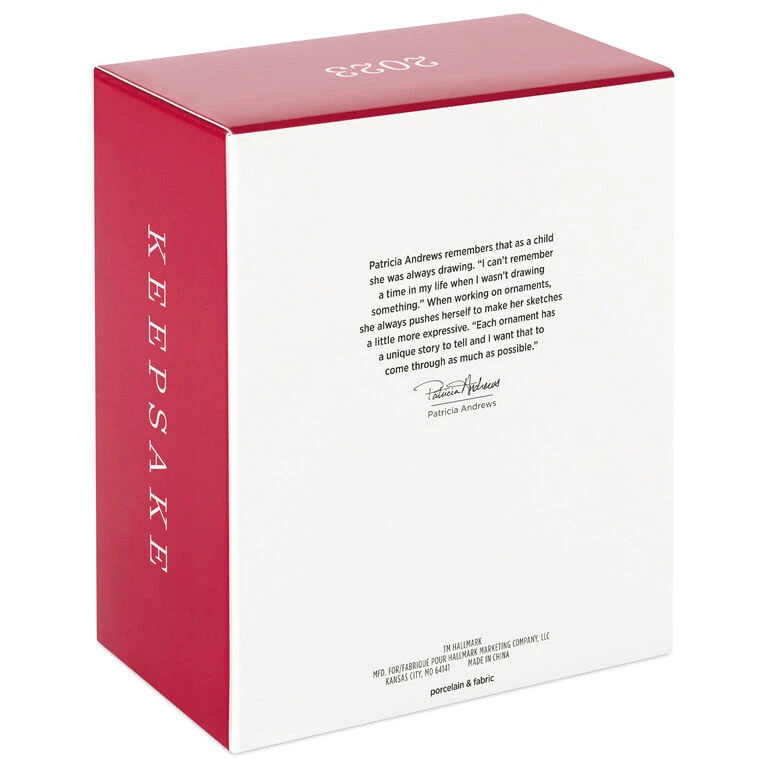 Hallmark Barbie™ Pink Collection™ 2023 Porcelain And Fabric Ornament 7 Hallmark Barbie™ Pink Collection™ 2023 Porcelain And Fabric Ornament - Image 5