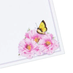 Hallmark Marjolein Bastin Pink Flowers Stationery Set, 40 Sheets -Lovely Souvenir Store Bastin Pink Flowers Blank Sheets Stationery Set 1STN1142 05