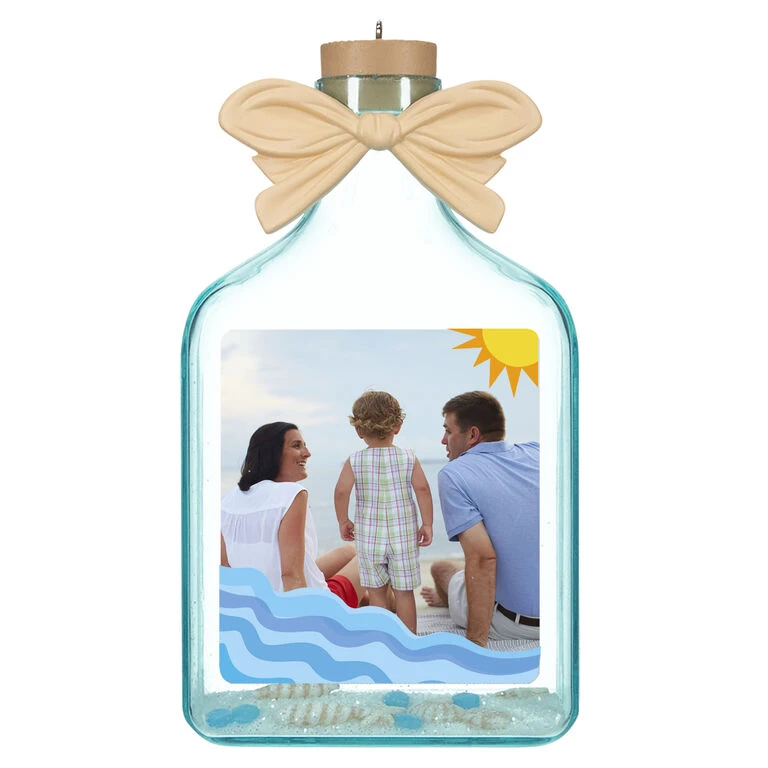 Hallmark A Day At The Beach Sun & Waves Personalized Photo Ornament 3 Hallmark A Day At The Beach Sun & Waves Personalized Photo Ornament