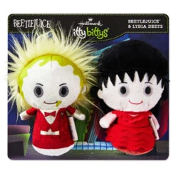 Hallmark Itty Bittys® Beetlejuice™ And Lydia Deetz Plush, Set Of 2 -Lovely Souvenir Store Beetlejuice and Lydia Deetz Plush itty bittys 1KDD2094 03