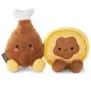 Hallmark Better Together Chicken And Waffle Magnetic Plush, 6.75" -Lovely Souvenir Store Better Together Chicken and Waffle Magnetic Plush 1KID1646 01