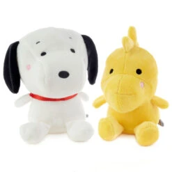 Hallmark Better Together Peanuts® Snoopy And Woodstock Magnetic Plush, 5.25" -Lovely Souvenir Store Better Together Peanuts Snoopy Woodstock Magnetic Plush 1BTG1003 04