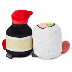 Hallmark Better Together Sushi And Soy Sauce Magnetic Plush, 5.25" -Lovely Souvenir Store Better Together Sushi and Soy Sauce Magnetic Plush 1KID1645 02