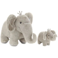 Hallmark Big And Little Elephant Singing Stuffed Animals With Motion, 8" -Lovely Souvenir Store Big and Little Elephant Singing Plush With Motion 1BBY4694 03