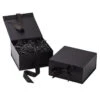 Hallmark 8" Square Black Gift Boxes With Paper Shred, 2-Pack -Lovely Souvenir Store Black Large Gift Boxes With Paper Shred 5EBC1856 01