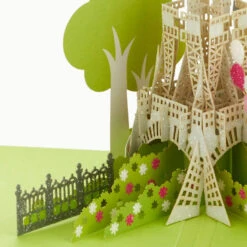 Hallmark Bonjour Eiffel Tower 3D Pop-Up Hello Card -Lovely Souvenir Store Bonjour Eiffel Tower 3D PopUp Hello Card 1299LAD9664 04