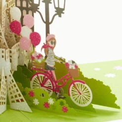 Hallmark Bonjour Eiffel Tower 3D Pop-Up Hello Card -Lovely Souvenir Store Bonjour Eiffel Tower 3D PopUp Hello Card 1299LAD9664 05