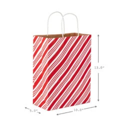 Hallmark 13" Bright Fun 12-Pack Assorted Christmas Gift Bags -Lovely Souvenir Store Bright Fun 12 Assorted Large Christmas Gift Bags 5XGB2812 03