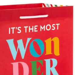 Hallmark Bright Wishes 8-Pack Christmas Gift Bags, Assorted Sizes And Designs -Lovely Souvenir Store Bright Wishes Assortment Christmas Gift Bags 5XGB1447 04