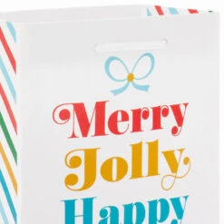 Hallmark Bright Wishes 8-Pack Christmas Gift Bags, Assorted Sizes And Designs -Lovely Souvenir Store Bright Wishes Assortment Christmas Gift Bags 5XGB1447 06