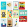 Hallmark Bright And Happy Assorted Birthday Cards, Box Of 12 -Lovely Souvenir Store Bright and Happy Assorted Birthday Cards Bulk Pack 5EDX1019 01