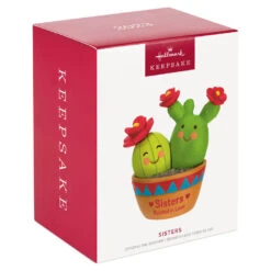 Hallmark Cactus Sisters Ornament -Lovely Souvenir Store Cactus Sisters Rooted in Love Keepsake Ornament 1599QGO2569 04