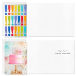 Hallmark Colorful Classic Boxed All-Occasion Cards Assortment, Pack Of 12 -Lovely Souvenir Store Celebrate Assorted Boxed AllOccasion Cards 3EDX1204 04
