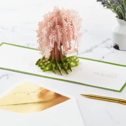 Hallmark One And Only Love Cherry Blossoms 3D Pop-Up Valentine's Day Card 14 Hallmark One And Only Love Cherry Blossoms 3D Pop-Up Valentine's Day Card -Lovely Souvenir Store Cherry Blossoms 3D PopUp Valentines Day Card 1299IAV5022 05