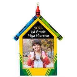 Hallmark Crayola® A Colorful School Year Personalized Photo Frame Ornament
