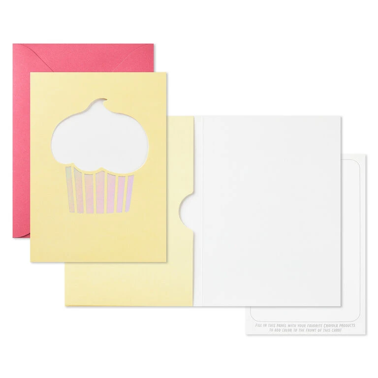 Hallmark Crayola® Kids Card Kit With Markers In Caddy, Pack Of 8 5 Hallmark Crayola® Kids Card Kit With Markers In Caddy, Pack Of 8 - Image 3