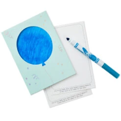 Hallmark Crayola® Kids Card Kit With Markers In Caddy, Pack Of 8 16 Hallmark Crayola® Kids Card Kit With Markers In Caddy, Pack Of 8 -Lovely Souvenir Store Crayola Kids Card Making Kit Caddy With Markers 1SOM3883 06