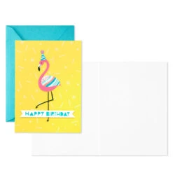 Hallmark Cute Animals Assorted Blank Kids Birthday Cards, Pack Of 48 -Lovely Souvenir Store Cute Animals Birthday Cards Assortment Pack 5STZ1032 04