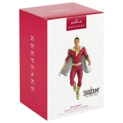 Hallmark DC™ Shazam!™ Fury Of The Gods Shazam!™ Ornament -Lovely Souvenir Store DC Comics Shazam Keepsake Ornament 1999QXI6117 04