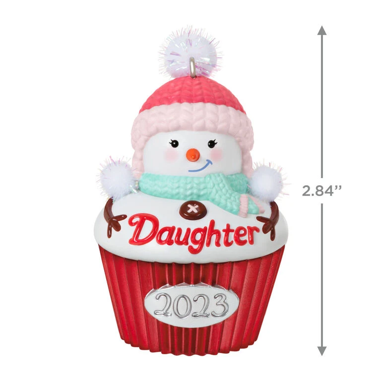 Hallmark Daughter Cupcake 2023 Ornament 5 Hallmark Daughter Cupcake 2023 Ornament - Image 3
