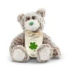 Demdaco Lucky Mini Giving Bear, 8.5" -Lovely Souvenir Store Demdaco Mini Giving Bear With Green Shamrock 5004870005 01