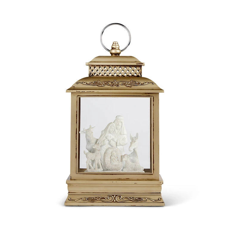 Demdaco Nativity Scene Musical Lantern With LED Light 3 Demdaco Nativity Scene Musical Lantern With LED Light