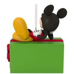 Hallmark Disney Mickey Mouse Christmas Present Personalized Ornament 11 Hallmark Disney Mickey Mouse Christmas Present Personalized Ornament -Lovely Souvenir Store Disney Mickey Mouse Christmas Present Personalized Ornament 2499QHE1885B1 06