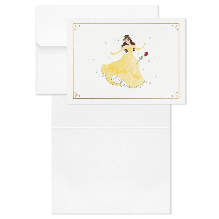 Hallmark Disney Princess Assorted Boxed Blank Note Cards Multipack, Pack Of 24 5 Hallmark Disney Princess Assorted Boxed Blank Note Cards Multipack, Pack Of 24 - Image 3