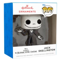 Disney Tim Burton's The Nightmare Before Christmas Jack Skellington Funko POP!® Hallmark Ornament -Lovely Souvenir Store Disney Tim Burtons The Nightmare Before Christmas Jack Skellington Funko POP Christmas Ornament 3HCM1114 04