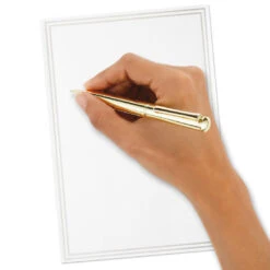 Hallmark Double Silver Border Stationery Set, Box Of 20 -Lovely Souvenir Store Double Silver Border Stationery Set 1499STN1134 04