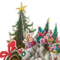 Hallmark Dr. Seuss™ How The Grinch Stole Christmas!™ Wreath 3D Pop-Up Christmas Card -Lovely Souvenir Store Dr. Seuss Grinch 3D PopUp Christmas Card 1499IXC7132 04